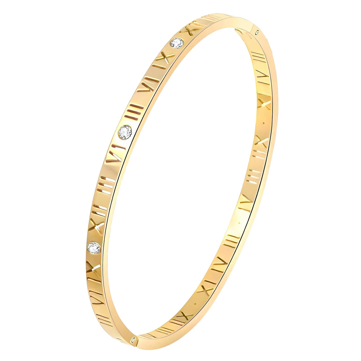 Gold Eternal Time Bracelet