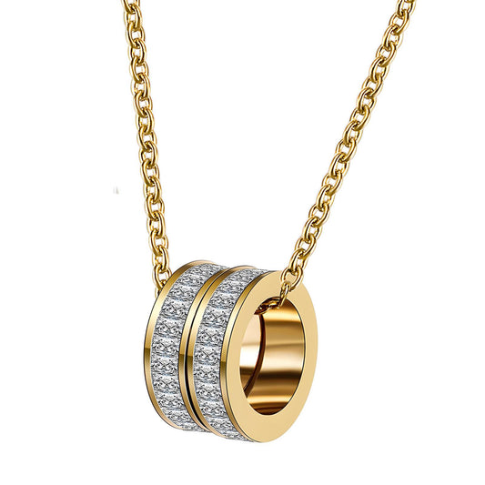Rose Gold Ringlets Necklace