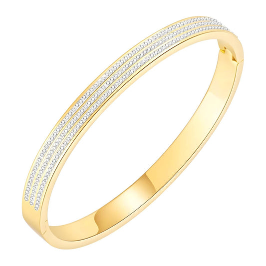 Triple Shine Bangle