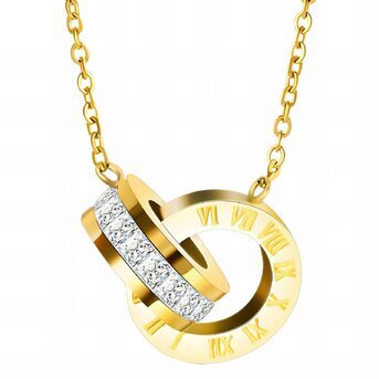 Gold Eternal Time Necklace