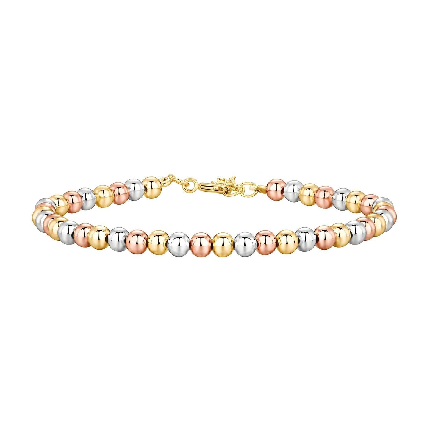Bracelet, 18K Gold Plated Steel